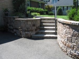 paver block retaining wall