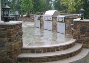 central new jersey outdoor kitchen