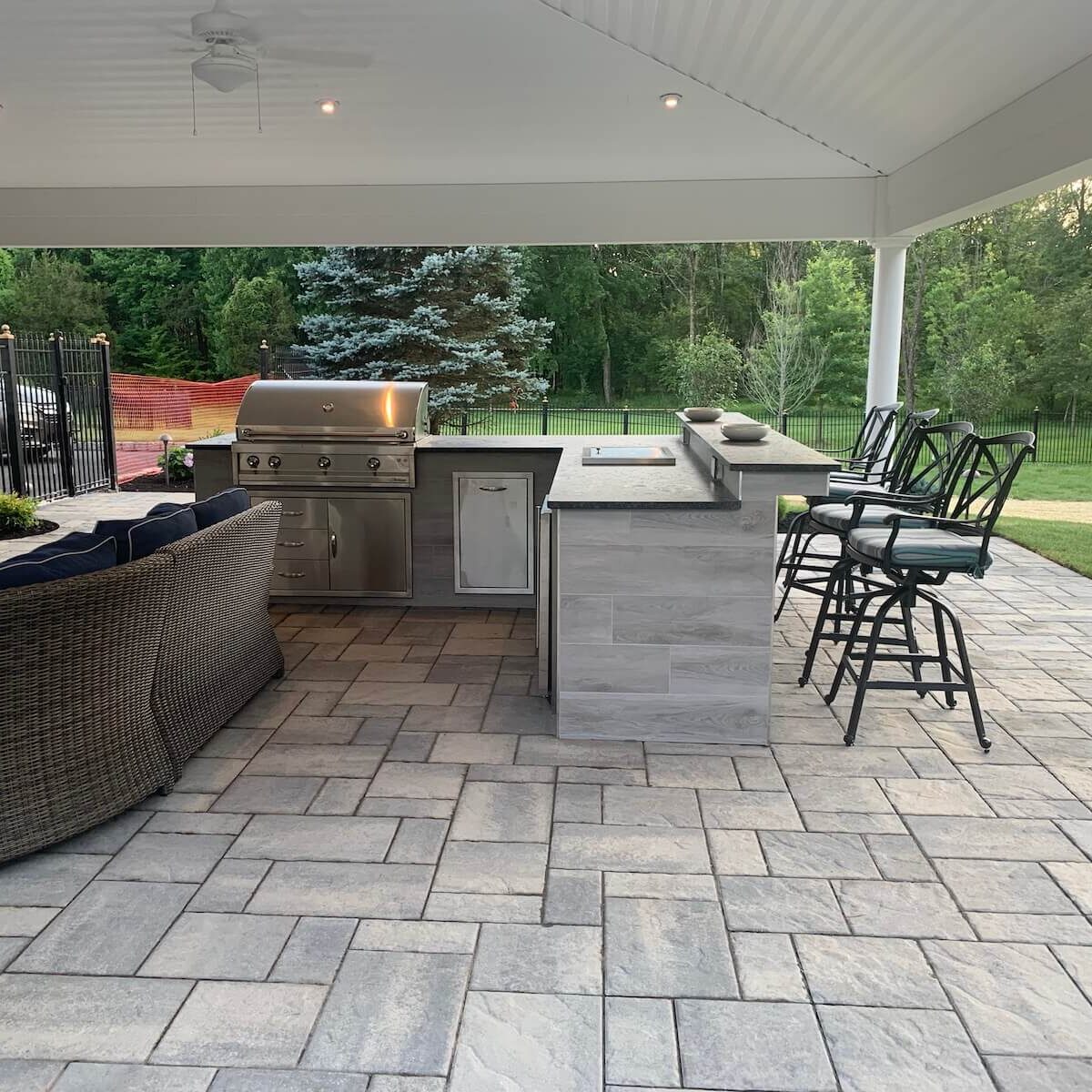 warren-nj-Patio, Outdoor Kitchen